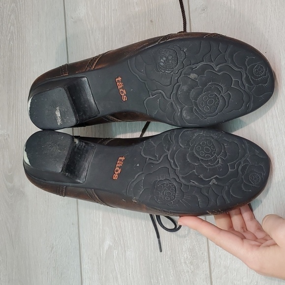 Täos Womens Jive2 Leather Mary Jane Clog boots shoes sz 11 - Picture 12 of 16